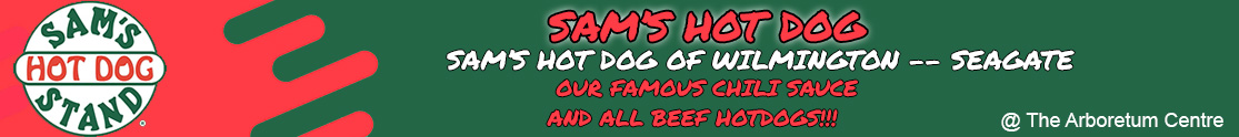 Sam's Hot Dog Stand - Seagate - Wilmington, North Carolina - Header